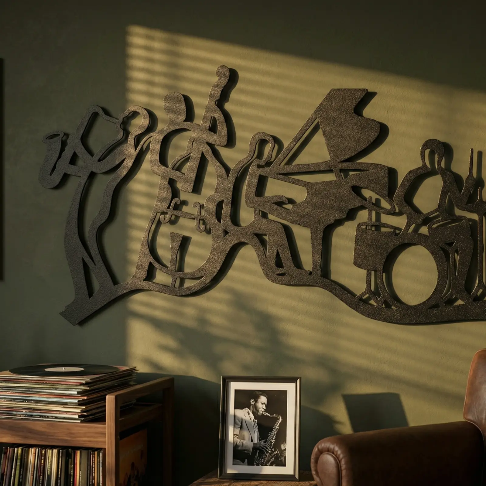 Music metal wall art collection