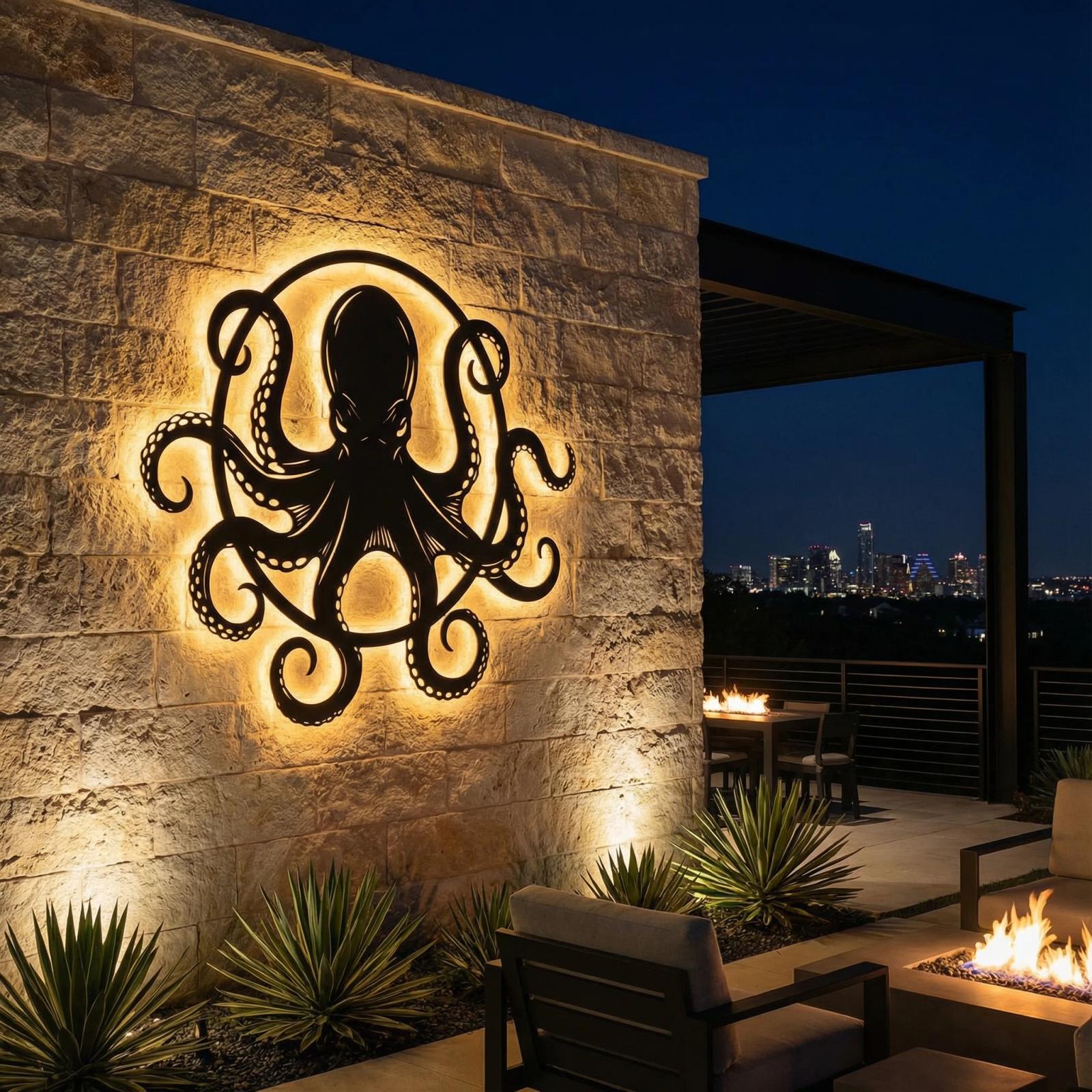 Geography & locale metal wall art collection