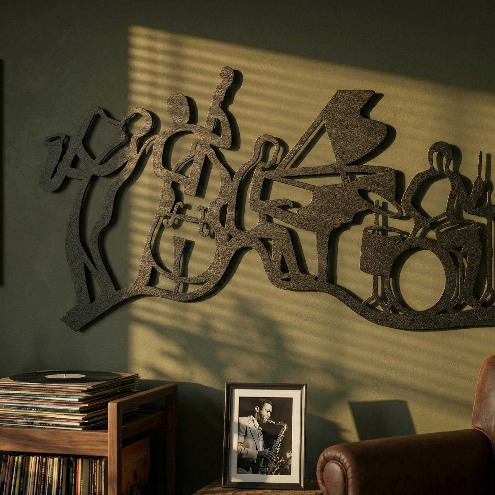 Music metal wall art collection
