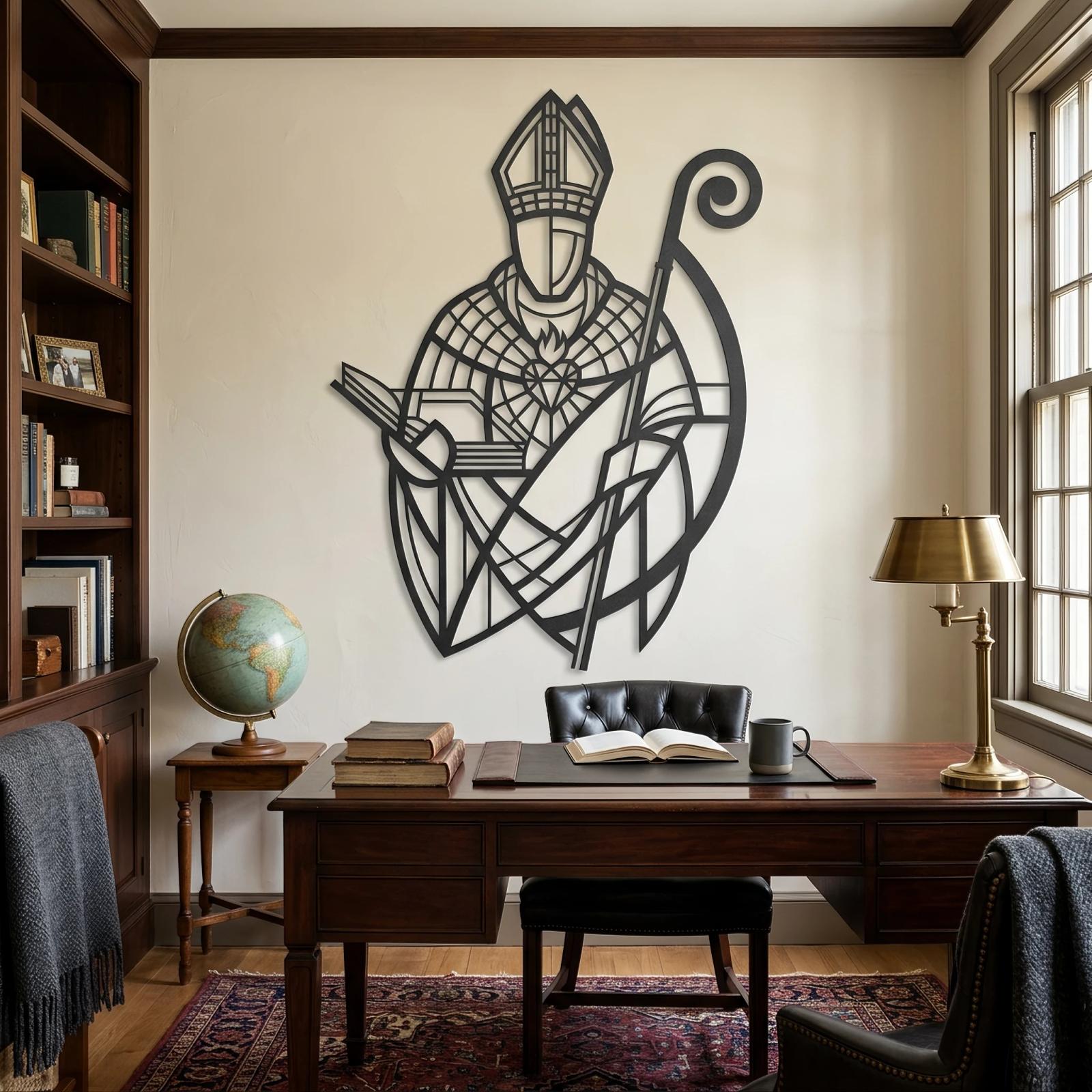Religious metal wall art collection