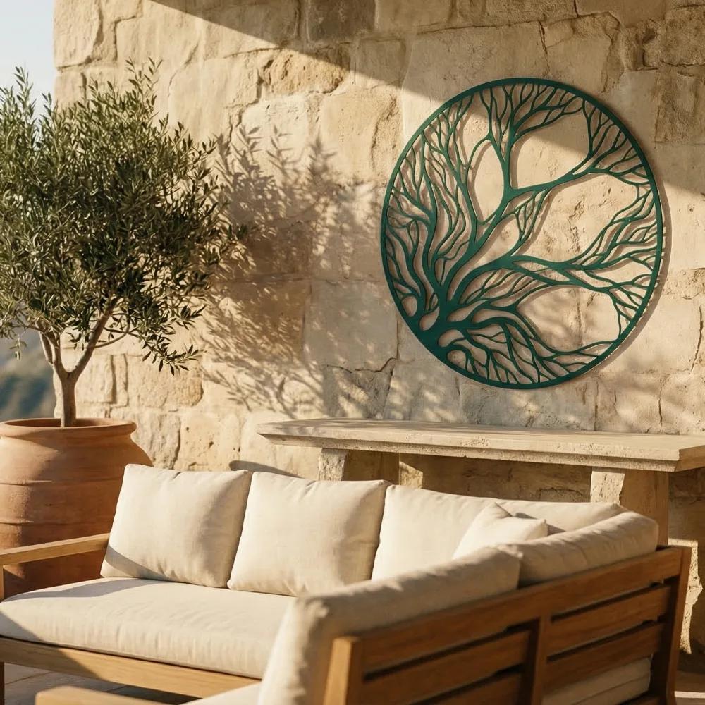 Tree of Life Metal Wall Art – Whispering Branches, Living Room Decor