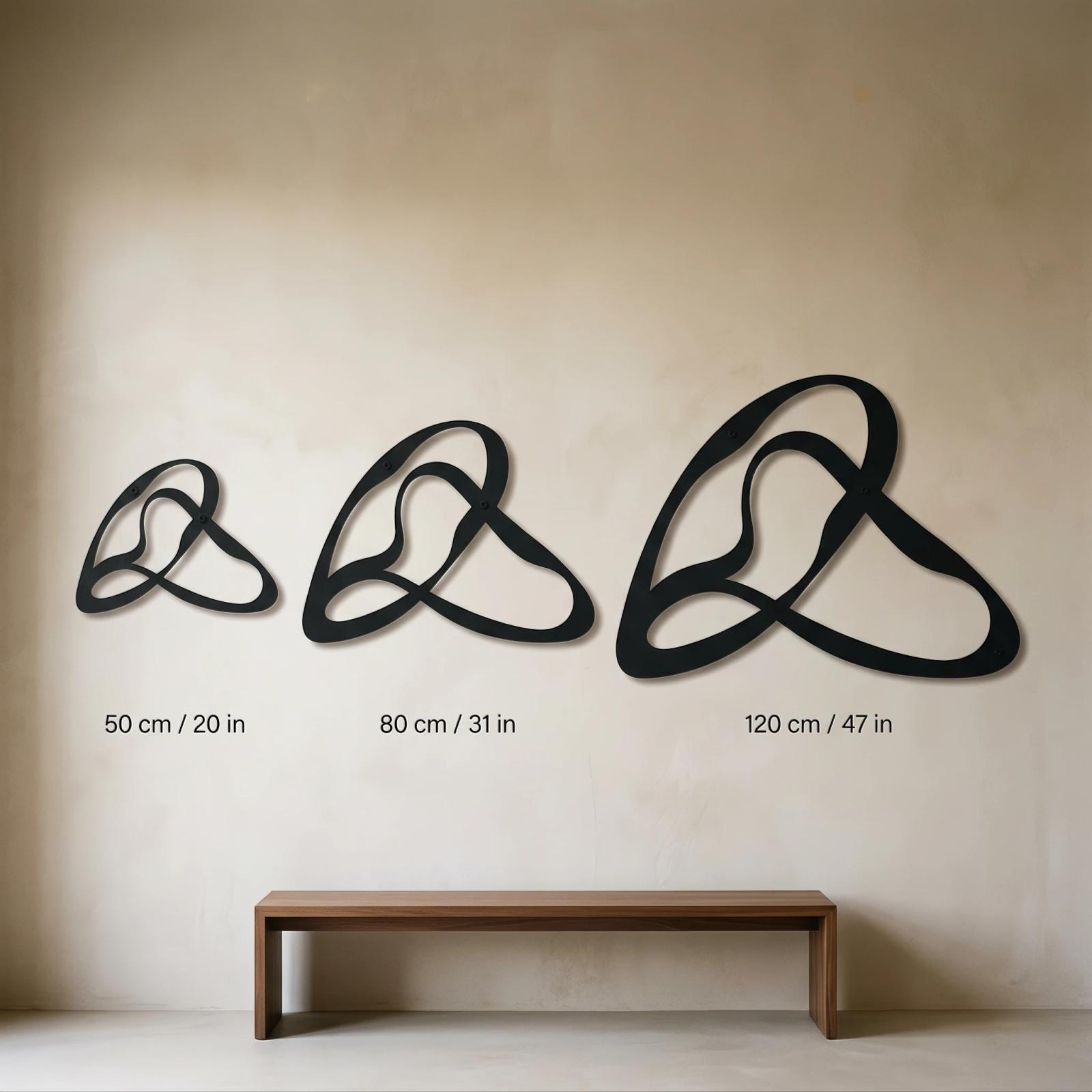 Abstract Continuous Line Wall Art – Fluid Form, Modern Minimalist Decor — 10